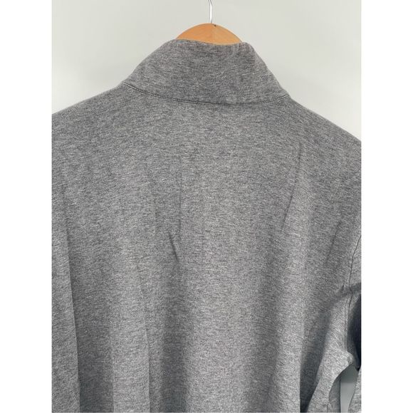 Michael Kors Sweater 1/4 Zip‎ Men Small Gray Pullover Long Sleeve - Picture 8 of 11